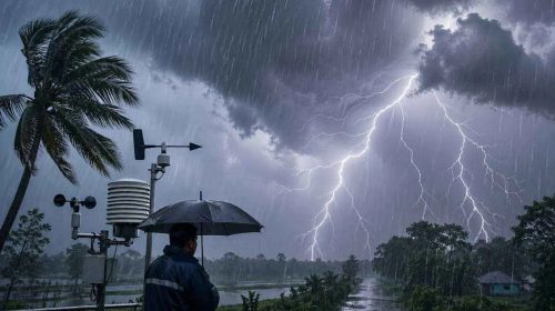 সন্ধ্যার মধ্যে ১৪ জেলায় ঝড়-বৃষ্টির পূর্বাভাস