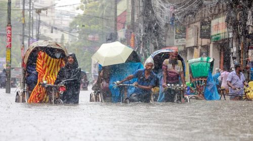 ভারি বর্ষণ নিয়ে আবহাওয়া অধিদপ্তরের নতুন সতর্কবার্তা
