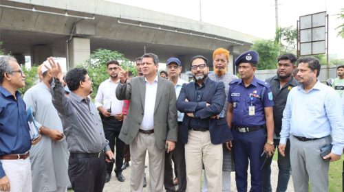 ঝিলমিল আবাসিক প্রকল্পে এক বছরের মধ্যে ঘর নির্মাণের নির্দেশনা দিলেন মন্ত্রী