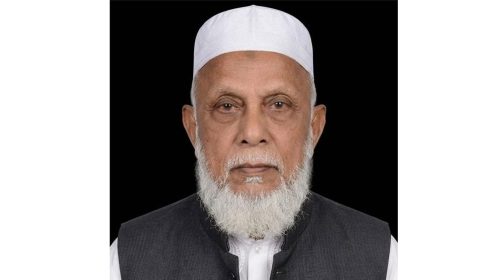 জাতীয় সংসদ ভবনের দক্ষিণ প্লাজায় হারুন অর রশিদের জানাজা সম্পন্ন
