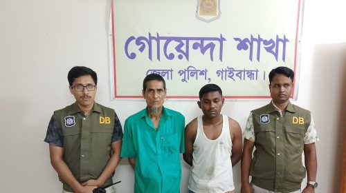 পলাশবাড়ীতে ডিবি পুলিশের অভিযানে ইয়াবাসহ মাদক ব্যবসায়ী আটক