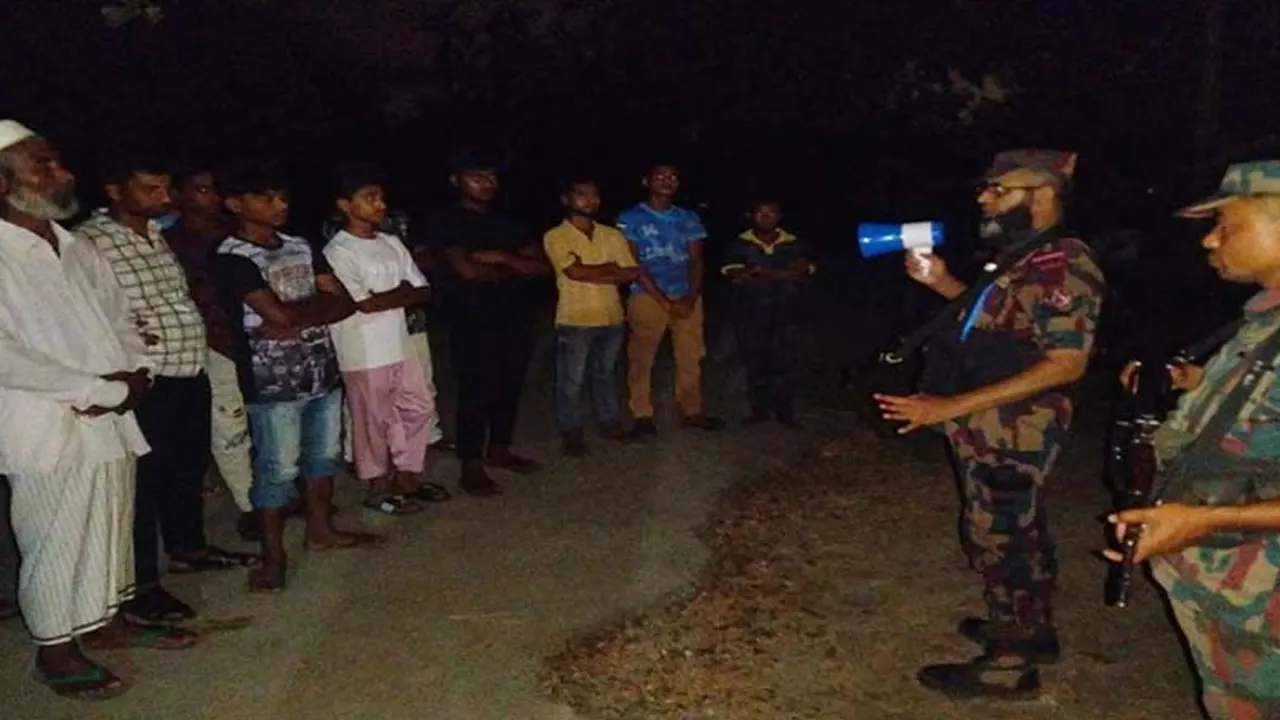 ২৪ ঘণ্টায় সীমান্তে ১০ পুশইন অপচেষ্টা রুখে দিল বিজিবি