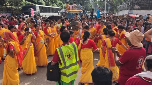 উল্টো রথযাত্রার মধ্য দিয়ে শেষ হলো জগন্নাথ দেবের রথ উৎসব
