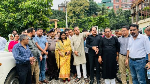 মিরপুরে ন‍্যাশনাল বাংলা উচ্চ বিদ্যালয়ে বৃক্ষরোপণ কর্মসূচি অনুষ্ঠিত।